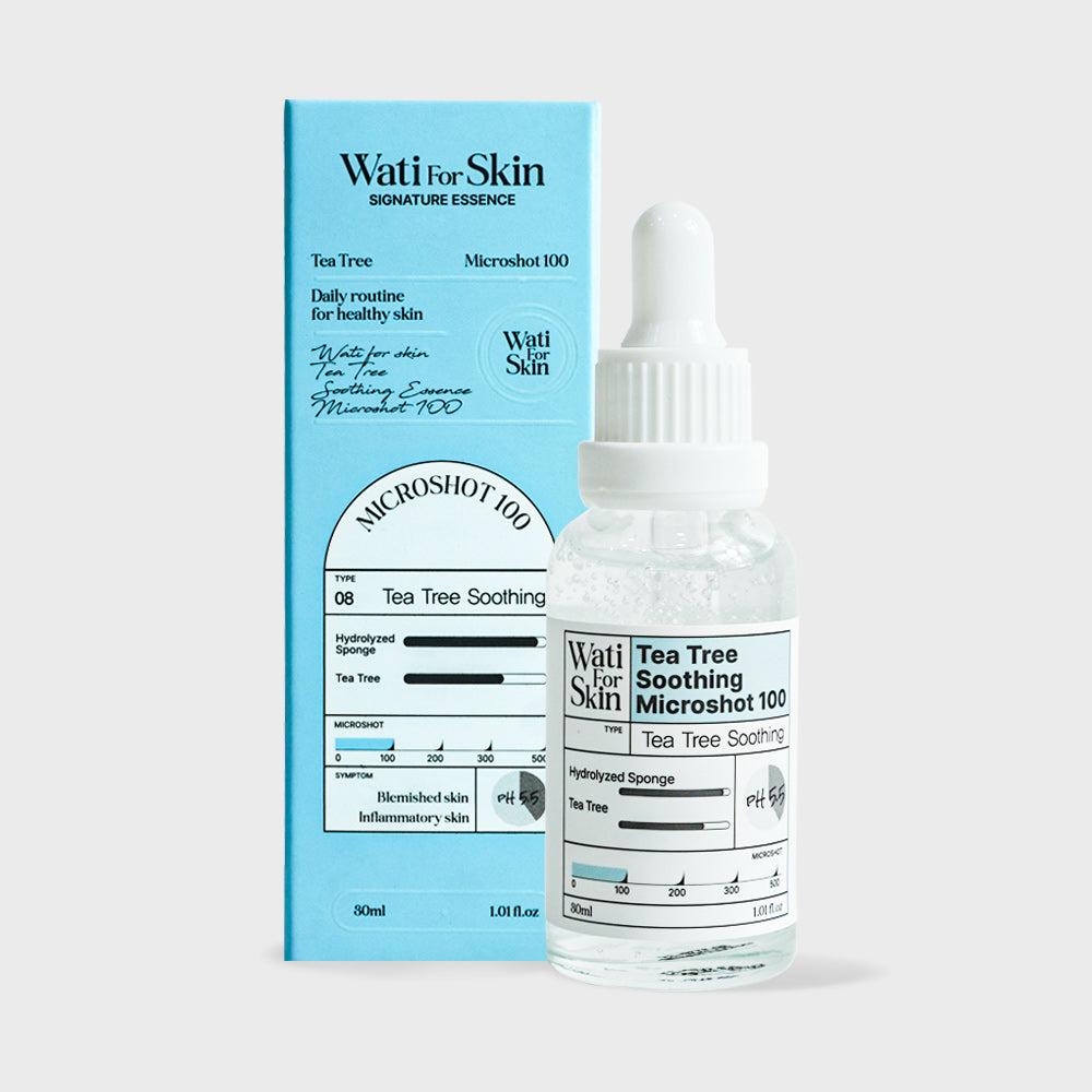 10 Wati For Skin Tea Tree Soothing Essence Microshot 100s