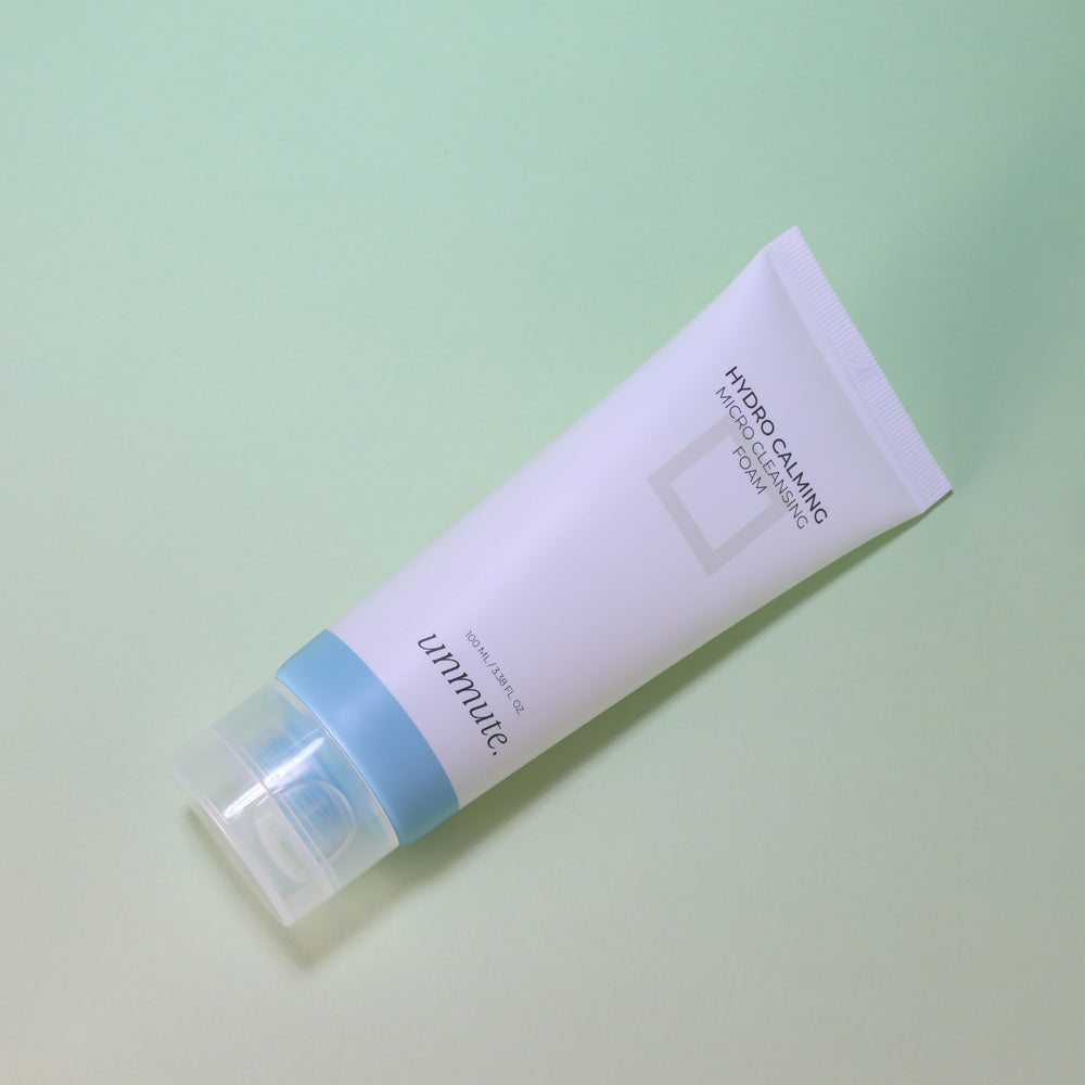 10 unmute Hydro Calming Micro Cleansing Foams