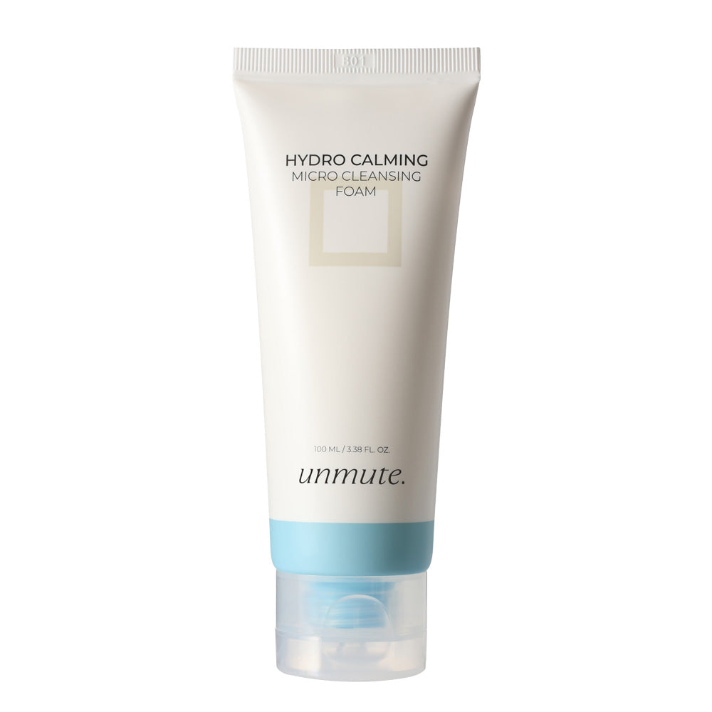 10 unmute Hydro Calming Micro Cleansing Foams