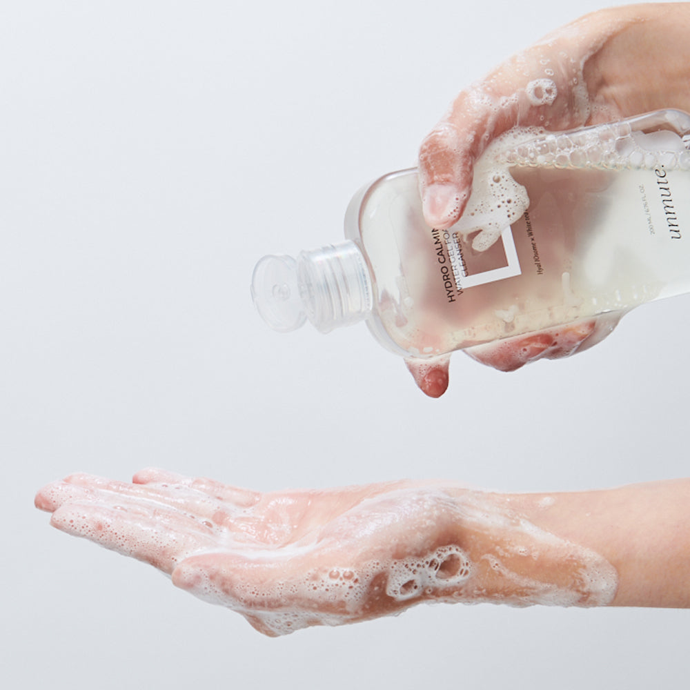 10 unmute Hydro Calming Water Gel Foam Cleansers